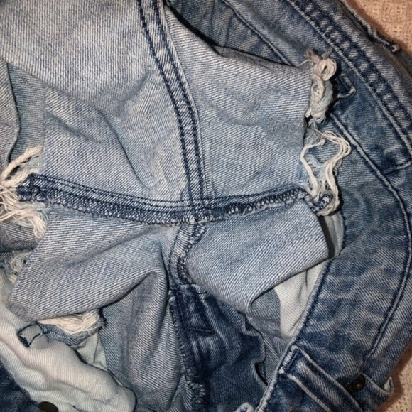 VOLCOM Stoned Distressed Shorts Size 5 - Picture 7 of 9